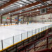 an indoor hockey rink