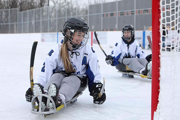 Fully Accessible Rink for Sledges