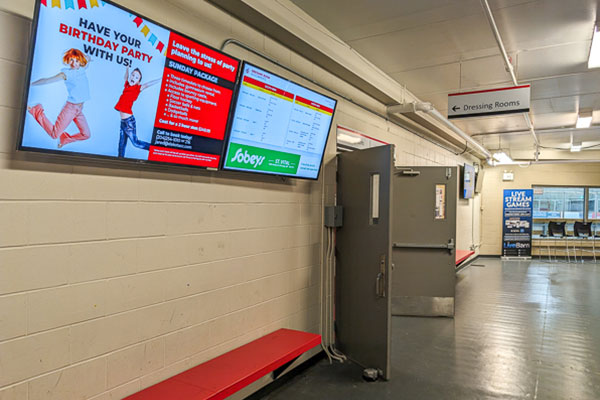 Advertise Hockey Screen - Dakota Community Centre - Winnipeg MB