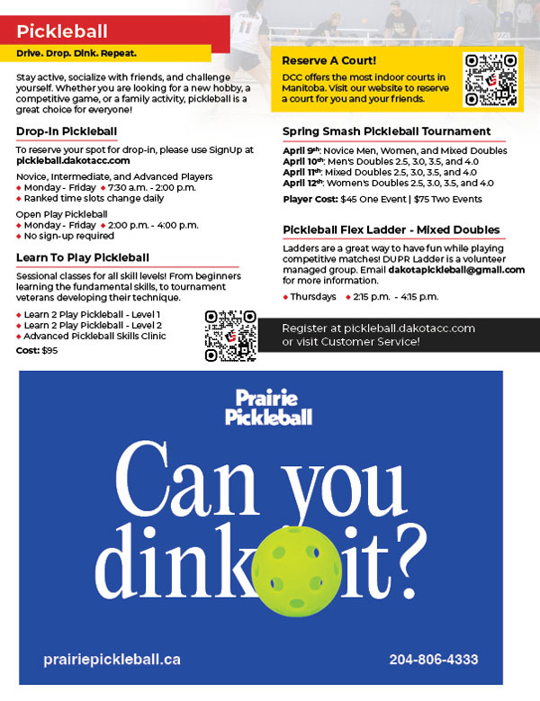 Advertise ProgramGuide3 - Dakota Community Centre - Winnipeg MB