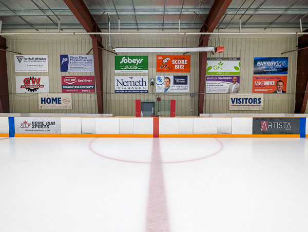 Advertise Rink Wall Board2 - Dakota Community Centre - Winnipeg MB