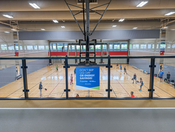 Advertise Track Decal - Dakota Community Centre - Winnipeg MB