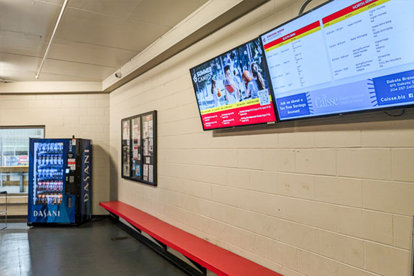 Advertise Viewing Screen - Dakota Community Centre - Winnipeg MB