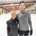 figure skating pair on ice