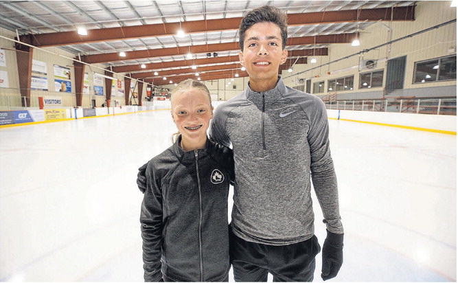 Local Figure Skaters Punch Ticket to Grand Prix Final in Italy
