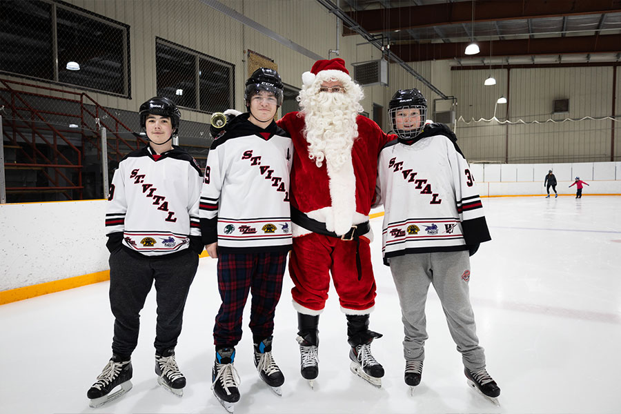 Skate Santa2 - Dakota Community Centre - Winnipeg MB