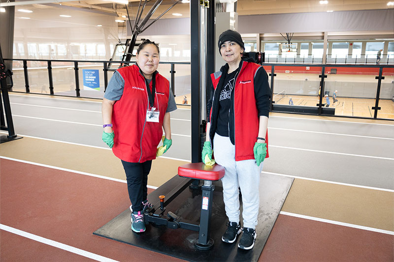 Volunteer Christa Hannah - Dakota Community Centre - Winnipeg MB