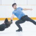 figure skating pair on ice