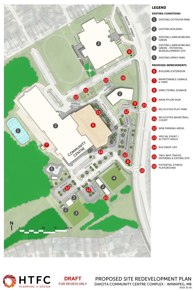 Master Plan1 - Dakota Community Centre - Winnipeg MB