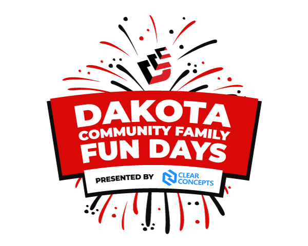 Dakota Community Family Fun Days presented by Clear Concepts logo