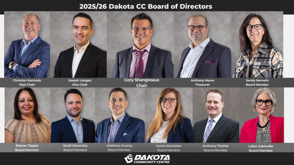 202526 Dakota CC Board of Directors 1920 x 1080 px 2 - Dakota Community Centre - Winnipeg MB