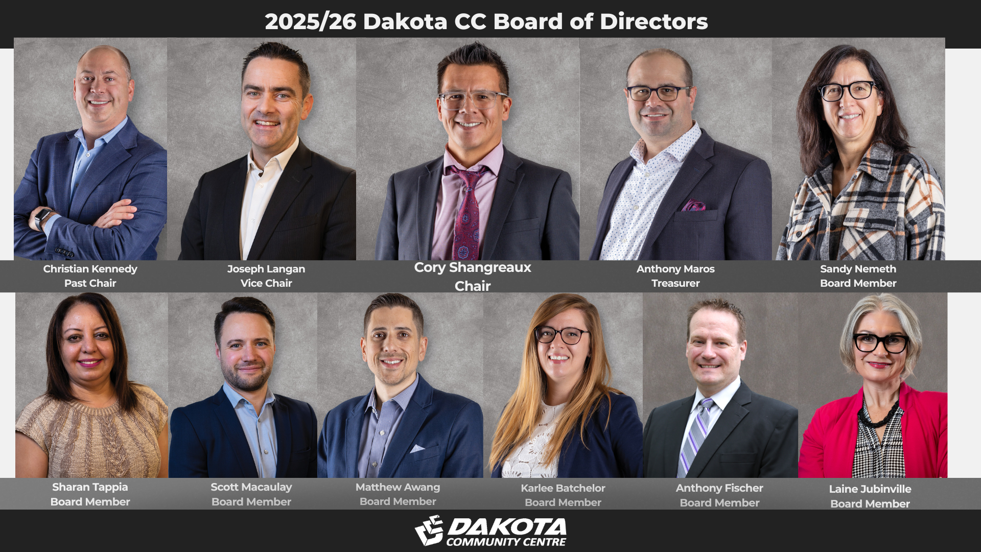 Welcome 2025/26 DCC Board of Directors
