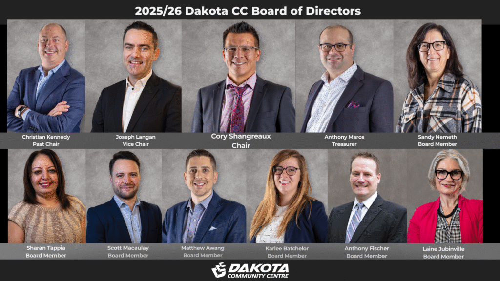 202526 Dakota CC Board of Directors 1920 x 1080 px 3 - Dakota Community Centre - Winnipeg MB