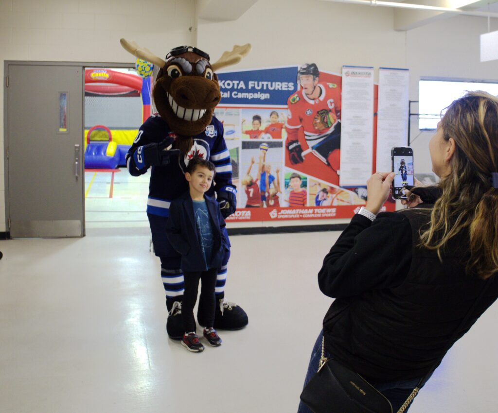 Mom and son - Dakota Community Centre - Winnipeg MB