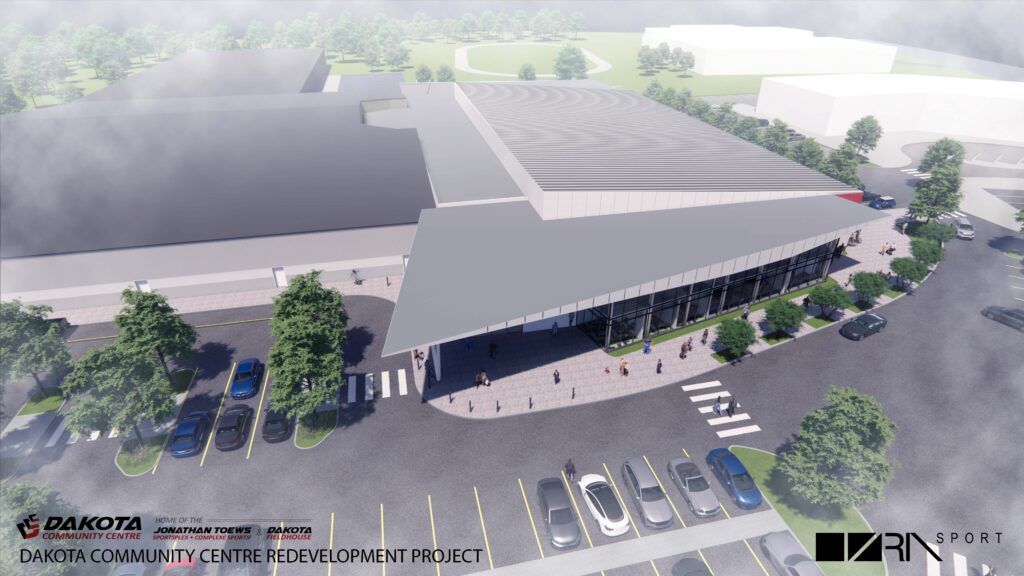 DCC rendering view 04 - Dakota Community Centre - Winnipeg MB