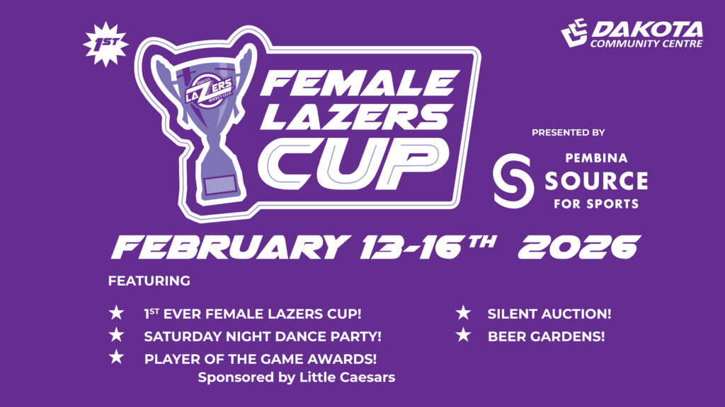 FemaleLazersCup digital screens full 1920x1080 v1 - Dakota Community Centre - Winnipeg MB