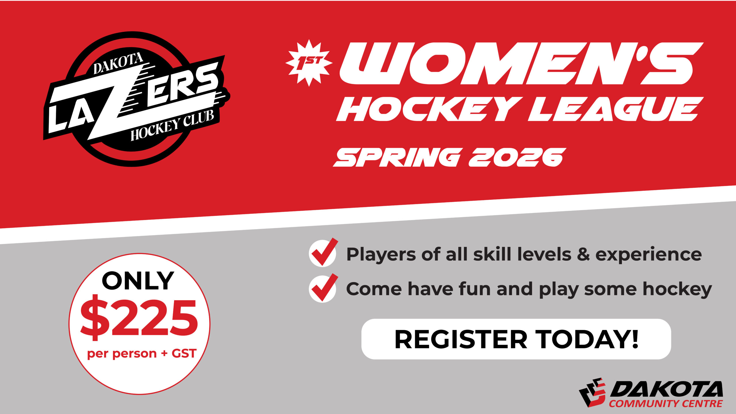 WomensLeague digital screens full 1920x1080 v1 scaled - Dakota Community Centre - Winnipeg MB