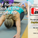 Photo of a woman doing a yoga pose with the words "The best form of relaxation is the one you get for free" overlapping it. It also has the logo of Doors Open Dakota with the invitation to try our programs at Dakota for free. Dates are from September 21 to September 25, 2026.